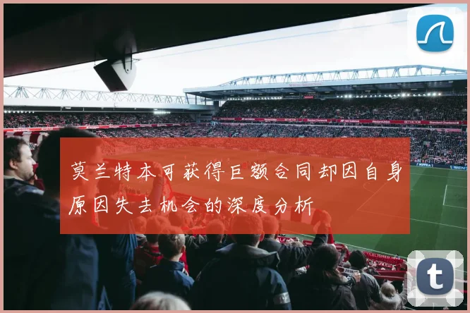 莫兰特本可获得巨额合同却因自身原因失去机会的深度分析